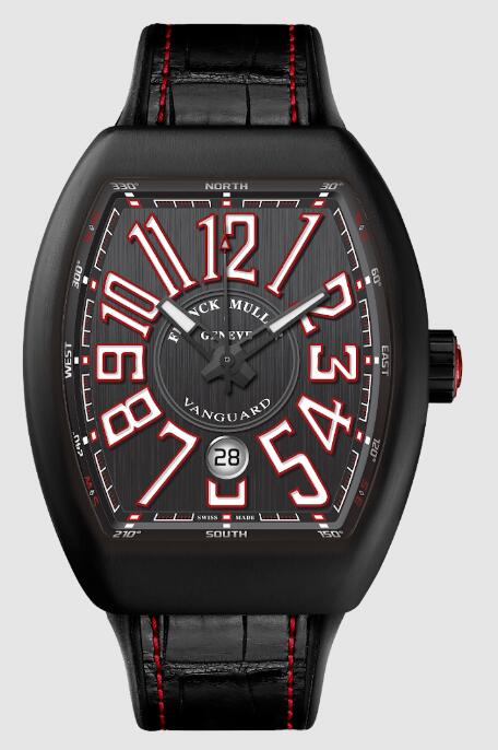 Buy Franck Muller Vanguard Replica Watch for sale Cheap Price  V 41 SC DT BR NR TT-RGE